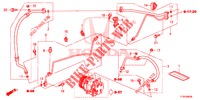 KLIMAANLAGE (FLEXIBLES/TUYAUX) (LH) für Honda JAZZ 1.2 LSH 5 Türen 5 gang-Schaltgetriebe 2015