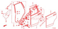 TUERTAFEL, HINTEN(4D)  für Honda JAZZ 1.2 LSH 5 Türen 5 gang-Schaltgetriebe 2015