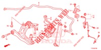 UNTERER ARM, VORNE/ STABILISATORFEDER  für Honda JAZZ 1.2 LSH 5 Türen 5 gang-Schaltgetriebe 2015