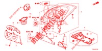 INSTRUMENT, ZIERSTUECK (COTE DE CONDUCTEUR) (LH) für Honda JAZZ 1.2 S 5 Türen 5 gang-Schaltgetriebe 2015