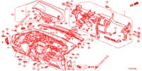 INSTRUMENTENBRETT, OBEN (LH) für Honda JAZZ 1.2 S 5 Türen 5 gang-Schaltgetriebe 2015