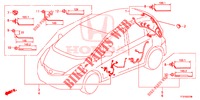 KABELBAUM (LH) (5) für Honda JAZZ 1.2 S 5 Türen 5 gang-Schaltgetriebe 2015