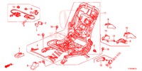VORNE SITZKOMPONENTEN (G.) für Honda JAZZ 1.2 S 5 Türen 5 gang-Schaltgetriebe 2015