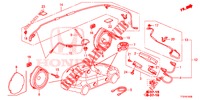 ANTENNE/LAUTSPRECHER  für Honda JAZZ 1.4 LS 5 Türen vollautomatische 2015