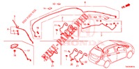ANTENNE/LAUTSPRECHER (LH) (2) für Honda JAZZ 1.4 EXECUTIVE 5 Türen 6 gang-Schaltgetriebe 2016