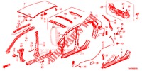 AUSSENBLECHE/TAFEL, HINTEN  für Honda JAZZ 1.4 EXECUTIVE 5 Türen 6 gang-Schaltgetriebe 2016