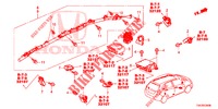 SRS EINHEIT(RH)  für Honda JAZZ 1.4 EXECUTIVE 5 Türen 6 gang-Schaltgetriebe 2016