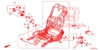 VORNE SITZKOMPONENTEN (G.) für Honda JAZZ 1.4 EXECUTIVE 5 Türen 6 gang-Schaltgetriebe 2016