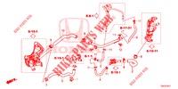 WASSERSCHLAUCH/HEIZUNGSSCHACHT (2) für Honda JAZZ 1.4 EXECUTIVE 5 Türen 6 gang-Schaltgetriebe 2016