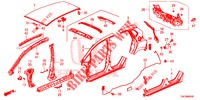 AUSSENBLECHE/TAFEL, HINTEN  für Honda JAZZ 1.4 EXCLUSIVE 5 Türen 6 gang-Schaltgetriebe 2016