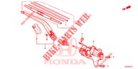 HECKSCHEIBENWISCHER  für Honda JAZZ 1.4 EXCLUSIVE 5 Türen 6 gang-Schaltgetriebe 2016
