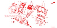 INSTRUMENT, ZIERSTUECK (COTE DE CONDUCTEUR) (LH) für Honda JAZZ 1.4 EXCLUSIVE 5 Türen 6 gang-Schaltgetriebe 2016