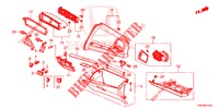 INSTRUMENT, ZIERSTUECK (COTE DE PASSAGER) (LH) für Honda JAZZ 1.4 EXCLUSIVE 5 Türen 6 gang-Schaltgetriebe 2016
