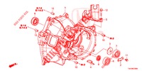 KUPPLUNGSGEHAEUSE (1) für Honda JAZZ 1.4 EXCLUSIVE 5 Türen 6 gang-Schaltgetriebe 2016