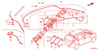 ANTENNE/LAUTSPRECHER (LH) (2) für Honda JAZZ 1.3 ELEGANCE 5 Türen 6 gang-Schaltgetriebe 2016