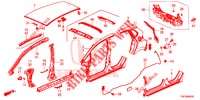 AUSSENBLECHE/TAFEL, HINTEN  für Honda JAZZ 1.3 ELEGANCE 5 Türen 6 gang-Schaltgetriebe 2016