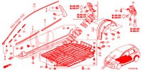 GRILL, VORNE/ZIERLEISTE  für Honda JAZZ 1.3 ELEGANCE 5 Türen 6 gang-Schaltgetriebe 2016