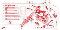 KABELBAUM (2) für Honda JAZZ 1.3 ELEGANCE 5 Türen 6 gang-Schaltgetriebe 2016