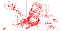 VORNE SITZKOMPONENTEN (G.) für Honda JAZZ 1.3 ELEGANCE 5 Türen 6 gang-Schaltgetriebe 2016
