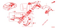 ZULEITUNGSROHR/ENTLUEFTUNGSROHR  für Honda JAZZ 1.3 ELEGANCE 5 Türen 6 gang-Schaltgetriebe 2016