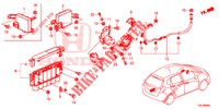 KLIMAANLAGE (KONDENSOR)  für Honda JAZZ 1.4 ELEGANCE 5 Türen vollautomatische 2016