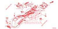 KONSOLE (1) für Honda JAZZ 1.4 ELEGANCE 5 Türen vollautomatische 2016