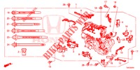 KABELBAUM (2) für Honda JAZZ 1.4 EXECUTIVE 5 Türen 6 gang-Schaltgetriebe 2017