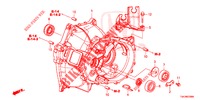 KUPPLUNGSGEHAEUSE (1) für Honda JAZZ 1.4 EXECUTIVE 5 Türen 6 gang-Schaltgetriebe 2017