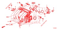 ANSAUGKRUEMMER (2) für Honda JAZZ 1.4 EXCLUSIVE 5 Türen 6 gang-Schaltgetriebe 2017