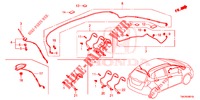ANTENNE/LAUTSPRECHER (LH) (2) für Honda JAZZ 1.4 EXCLUSIVE 5 Türen 6 gang-Schaltgetriebe 2017