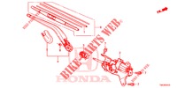 HECKSCHEIBENWISCHER  für Honda JAZZ 1.4 EXCLUSIVE 5 Türen 6 gang-Schaltgetriebe 2017