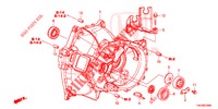 KUPPLUNGSGEHAEUSE (1) für Honda JAZZ 1.4 EXCLUSIVE 5 Türen 6 gang-Schaltgetriebe 2017