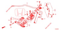 UNTERER ARM, VORNE/ STABILISATORFEDER  für Honda JAZZ 1.3 EXCLUSIVE 5 Türen vollautomatische 2017