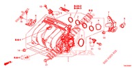 ANSAUGKRUEMMER (2) für Honda JAZZ 1.3 ELEGANCE 5 Türen 6 gang-Schaltgetriebe 2017