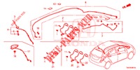 ANTENNE/LAUTSPRECHER (LH) (2) für Honda JAZZ 1.3 ELEGANCE 5 Türen 6 gang-Schaltgetriebe 2017