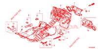 BODENMATTE/ISOLATOR  für Honda JAZZ 1.3 ELEGANCE 5 Türen 6 gang-Schaltgetriebe 2017