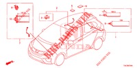 KABELBAUM (5) (LH) für Honda JAZZ 1.3 ELEGANCE 5 Türen 6 gang-Schaltgetriebe 2017