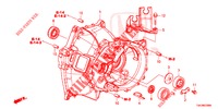 KUPPLUNGSGEHAEUSE (1) für Honda JAZZ 1.3 ELEGANCE 5 Türen 6 gang-Schaltgetriebe 2017