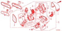 SPIEGEL/SCHIEBEDACH (COMMANDE A DISTANCE) für Honda JAZZ 1.3 ELEGANCE 5 Türen 6 gang-Schaltgetriebe 2017