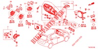 STEUERGERAT (CABINE) (1) (LH) ( '17) für Honda JAZZ 1.3 ELEGANCE 5 Türen 6 gang-Schaltgetriebe 2017