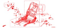 VORNE SITZKOMPONENTEN (G.) für Honda JAZZ 1.3 ELEGANCE 5 Türen 6 gang-Schaltgetriebe 2017