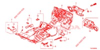 BODENMATTE/ISOLATOR  für Honda JAZZ 1.3 ELEGANCE 5 Türen 6 gang-Schaltgetriebe 2018