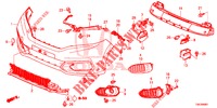 VORDERE STOSSFAENGER (2) für Honda JAZZ 1.3 ELEGANCE 5 Türen 6 gang-Schaltgetriebe 2018