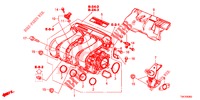 ANSAUGKRUEMMER (3) für Honda JAZZ 1.5 DYNAMIC 5 Türen 6 gang-Schaltgetriebe 2018