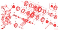 HAUPTWELLE (1) für Honda JAZZ 1.5 DYNAMIC 5 Türen 6 gang-Schaltgetriebe 2018
