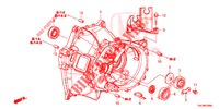 KUPPLUNGSGEHAEUSE (1) für Honda JAZZ 1.5 DYNAMIC 5 Türen 6 gang-Schaltgetriebe 2018