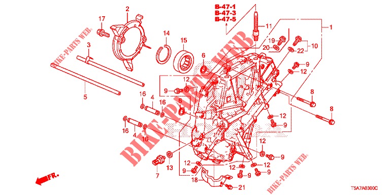 L. SEITENABDECKUNG  für Honda JAZZ 1.5 DYNAMIC 5 Türen vollautomatische 2018