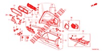 INSTRUMENT, ZIERSTUECK (COTE DE PASSAGER) (LH) für Honda JAZZ 1.4 EXECUTIVE 5 Türen 6 gang-Schaltgetriebe 2019
