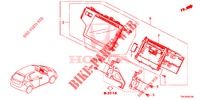 AUDIOEINHEIT (LH) (1) für Honda JAZZ 1.4 EXCLUSIVE 5 Türen 6 gang-Schaltgetriebe 2019