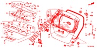 HECKKLAPPENPLATTE(2D)  für Honda JAZZ 1.4 EXCLUSIVE 5 Türen 6 gang-Schaltgetriebe 2019